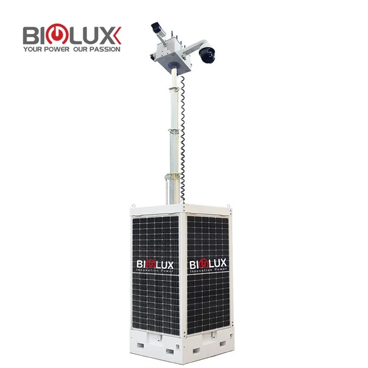 Cuboid Mobile CCTV Towers για αθλητική εκδήλωση