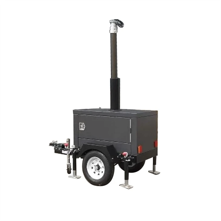 HiTrans Mobile Solar Cctv Tower