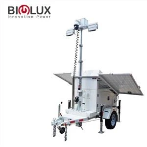 Κινητό Solar PTZ Camera Tower Trailer