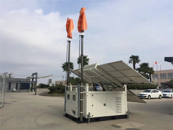 Solar And Wind Hybrid Generator Power System