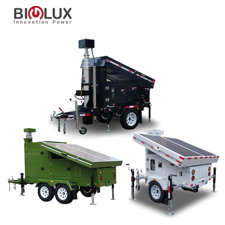 Factory Mobile Solar Trailer προς πώληση